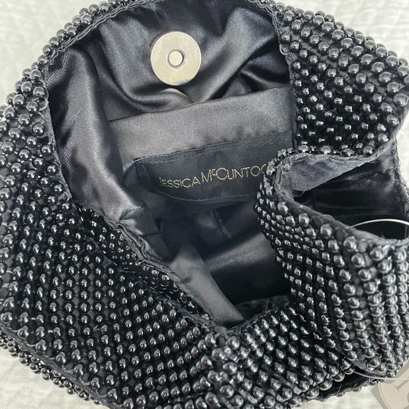 Black Jessica McClintock Evening Bag - Picture 4 of 6